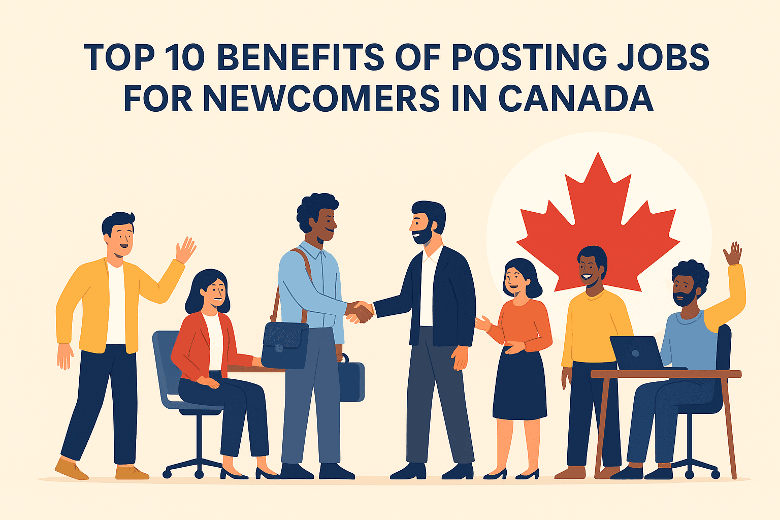 Top Benefits of Hiring Newcomers in Canada | Canadian Newcomer Jobs