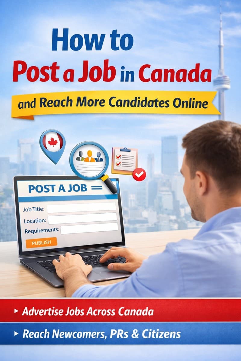 How to Post a Job in Canada and Reach More Candidates Online