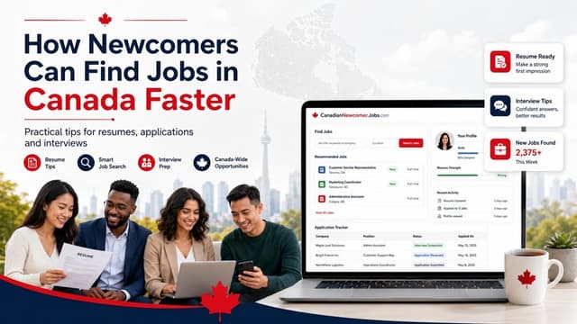 How Newcomers Can Find Jobs in Canada Faster