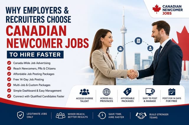 Why Employers and Recruiters Choose Canadian Newcomer Jobs
